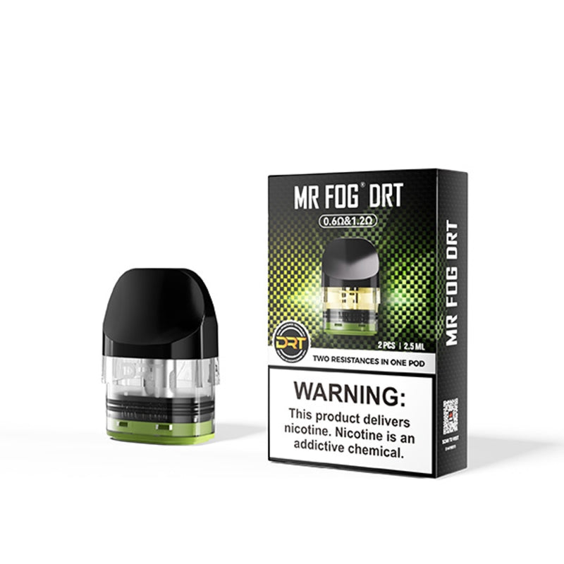 Mr Fog DRT Replacement Pod Cartridge 2.5ml (2pcs/pack)