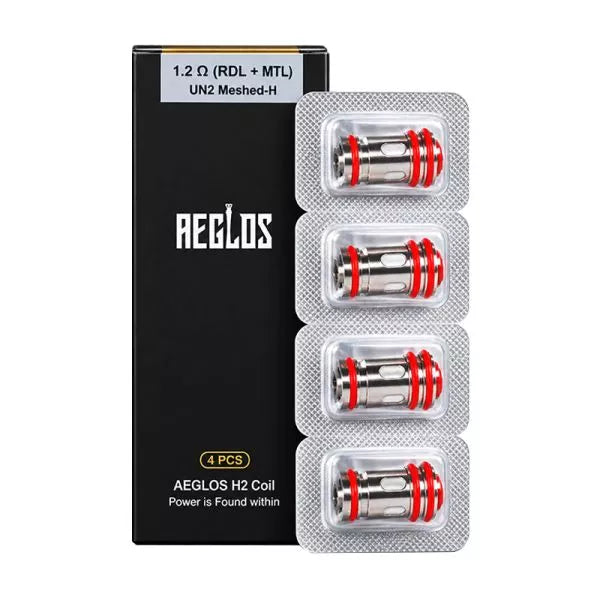 Uwell Aeglos H2 Replacement Coils 4 Pcs Best Sales Price - Disposables