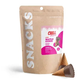 200mg Strawberry Shortcake Cones – D8 & THCP – Chill Plus