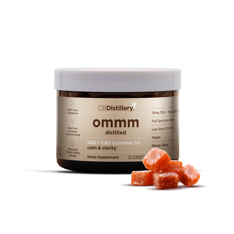 CBDistillery 15mg CBG + 15mg CBD Gummies