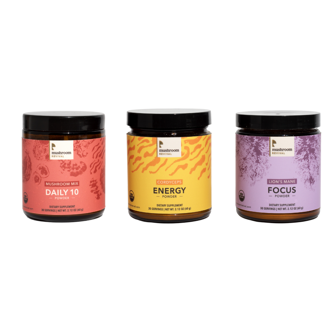 Mushroom Revival Mushroom Powder Starter Kit Best Sales Price - Edibles