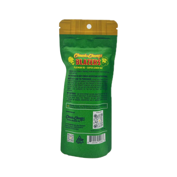 Cheech and Chongs Blazers – Platinum OG+Super Lemon Haze – Preroll — Direct From Cheech & Chong