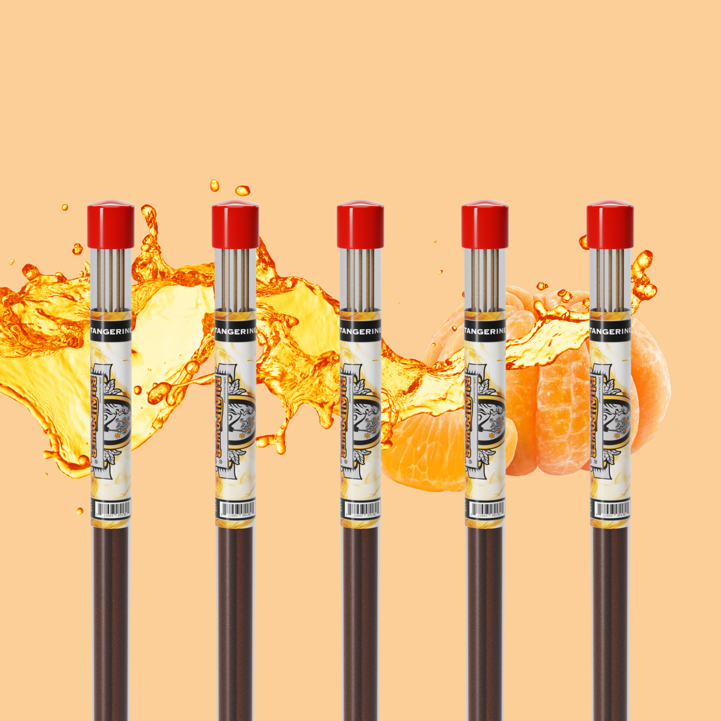 Tangerine Long Incense Sticks Best Sales Price - Smoke Odor Eliminators