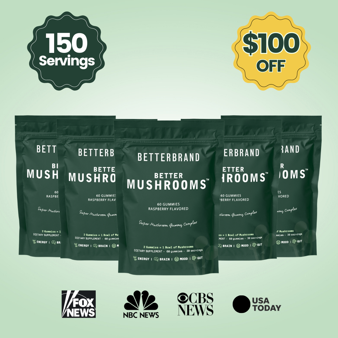 BetterMushrooms® Best Sales Price - CBD