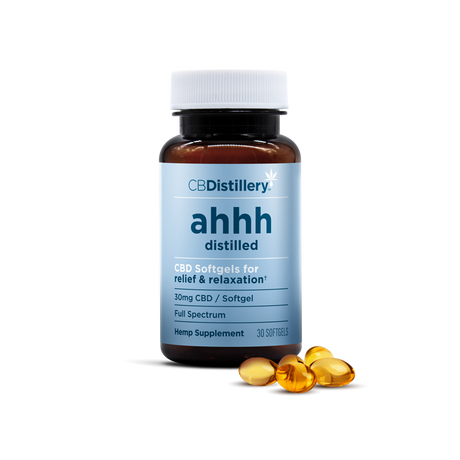 CBDistillery 30mg Broad Spectrum CBD Softgels (60 Count)