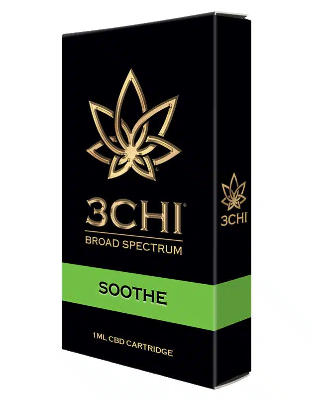 3Chi CBD Focused Blend Vape Cartridge β Soothe