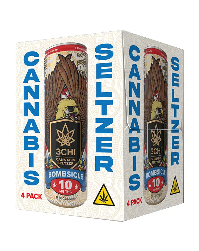 3Chi Delta 9 THC Seltzers – Bombsicle – 10mg