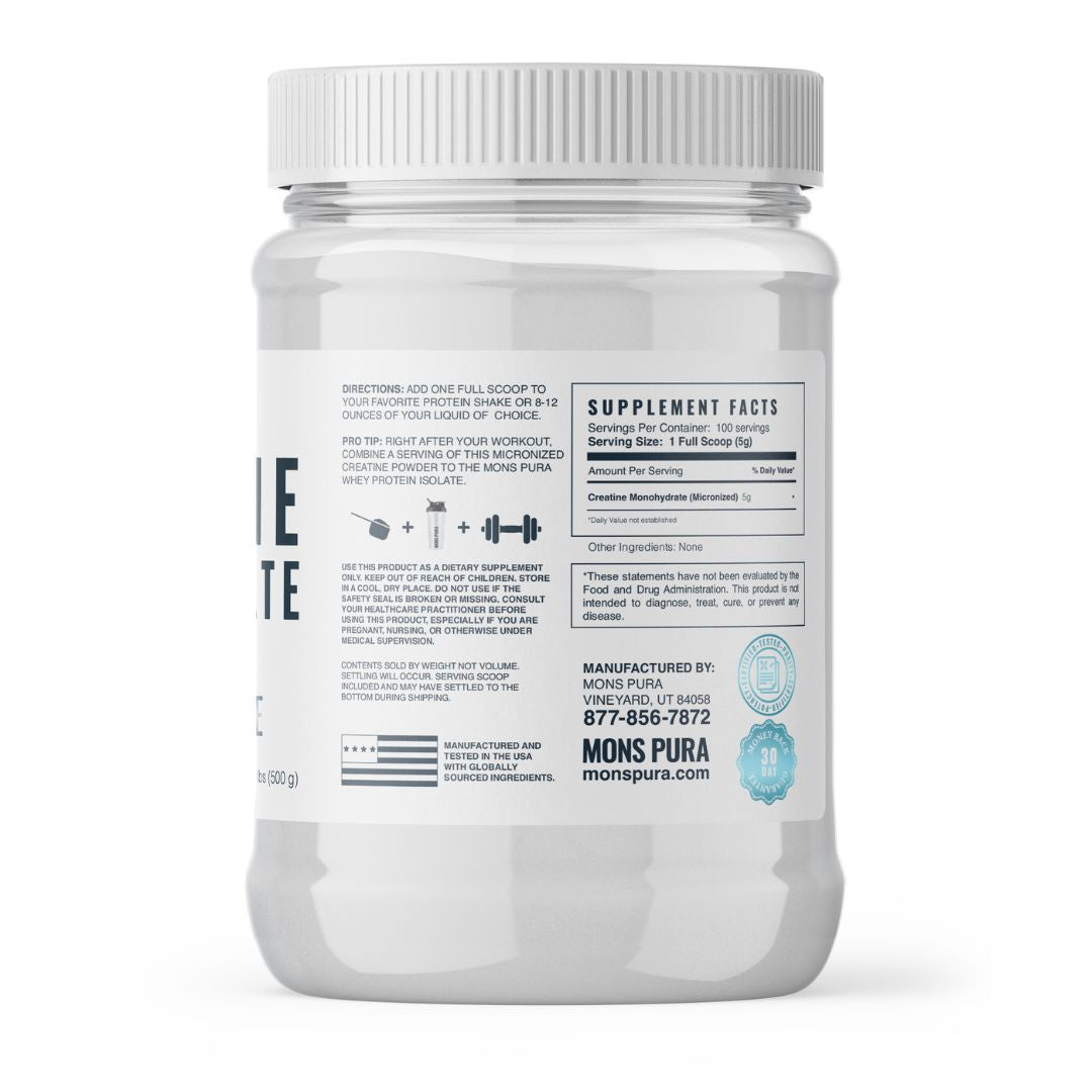 Mons Pura Creatine Monohydrate Best Sales Price - CBD