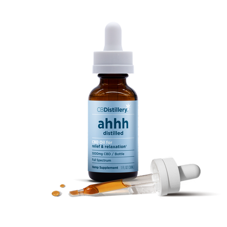 CBDistillery 5000mg Full Spectrum CBD Oil Tincture