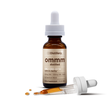 CBDistillery 500mg CBG + 500mg CBD Oil Tincture