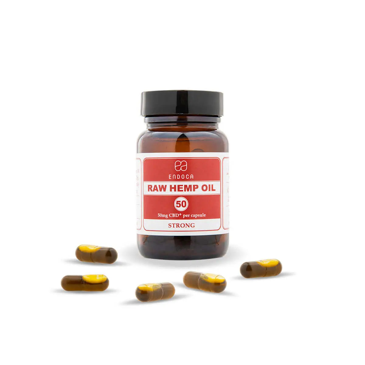 Endoca CBD Capsules (Raw 1500mg CBD+CBDa)