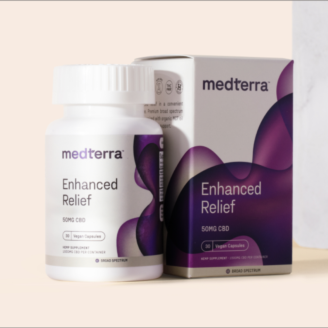 Medterra Enhanced Relief Broad Spectrum Capsules