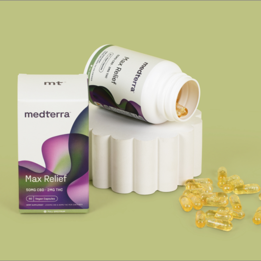 Medterra Max Relief Full Spectrum Capsules