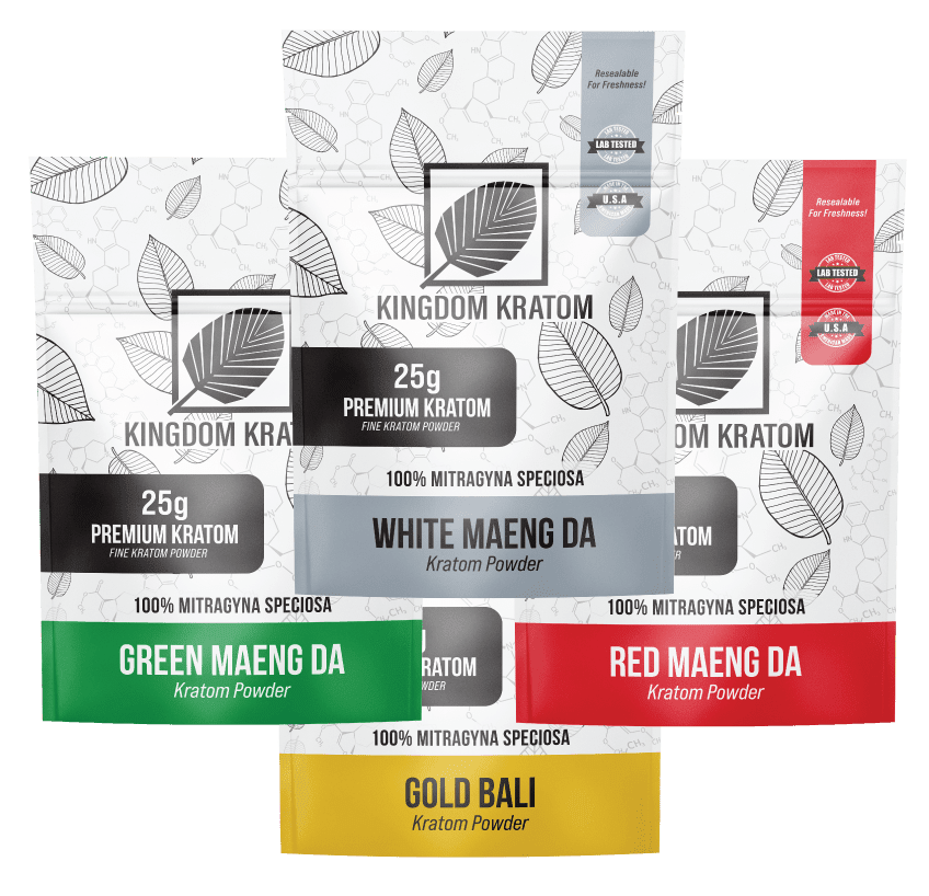 Small Kratom Powder Sample Pack (4 25g Bags) Best Sales Price - Kratom