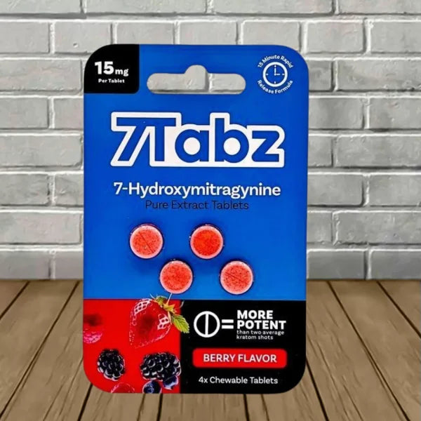 7Tabz Pure 7-Hydroxymitragynine Extract Tablets Full Case 10ct
