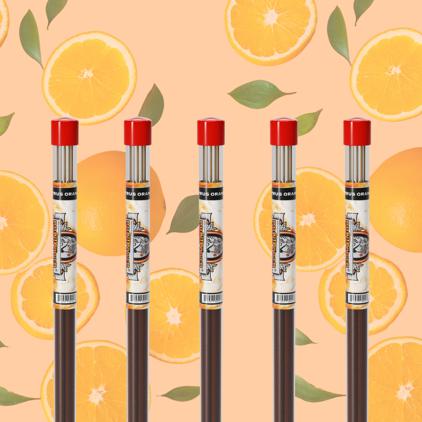 Citrus Orange Long Incense Sticks Best Sales Price - Smoke Odor Eliminators