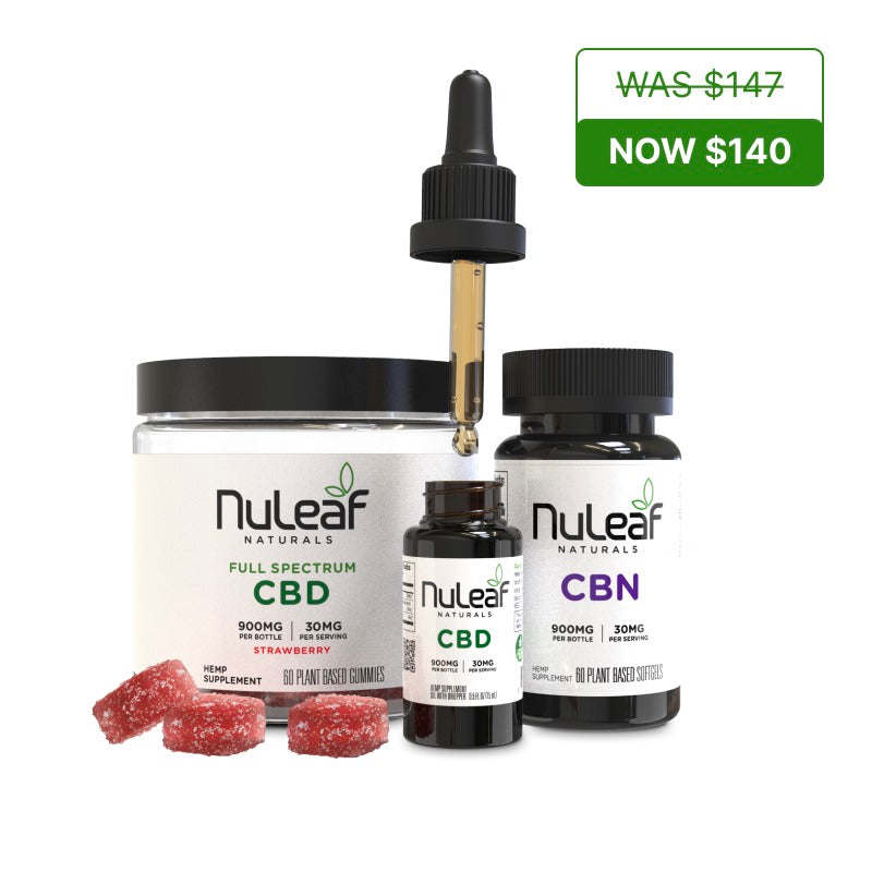 Nuleaf Naturals All-Day Wellness Bundle Best Sales Price - Bundles