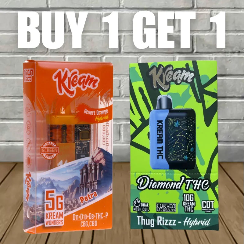 B1G1 Kream Disposable Vape Deal