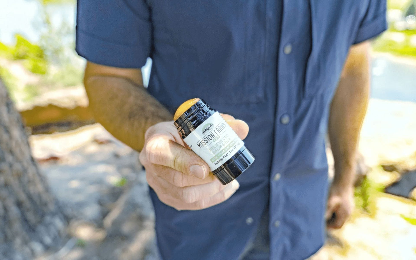 Mission Farms Relieve CBD Balm Stick Best Sales Price - Beauty