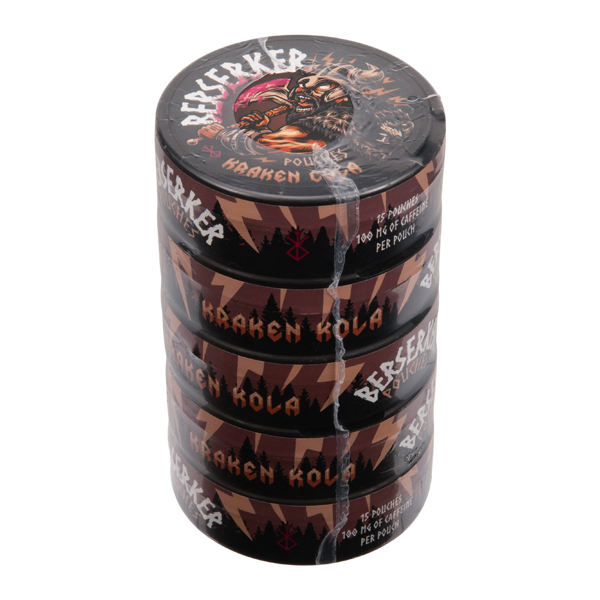Kraken Kola BERSERKER Caffeine Pouches Best Sales Price - Pouches