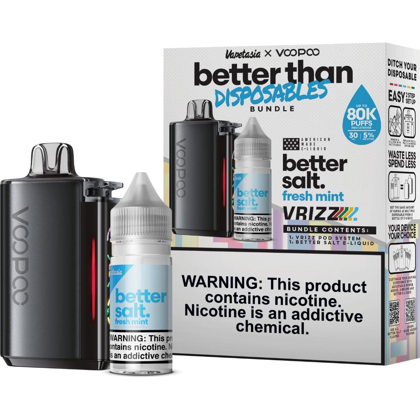 Better Salt x Voopoo Vrizz Bundle Kit - 50MG