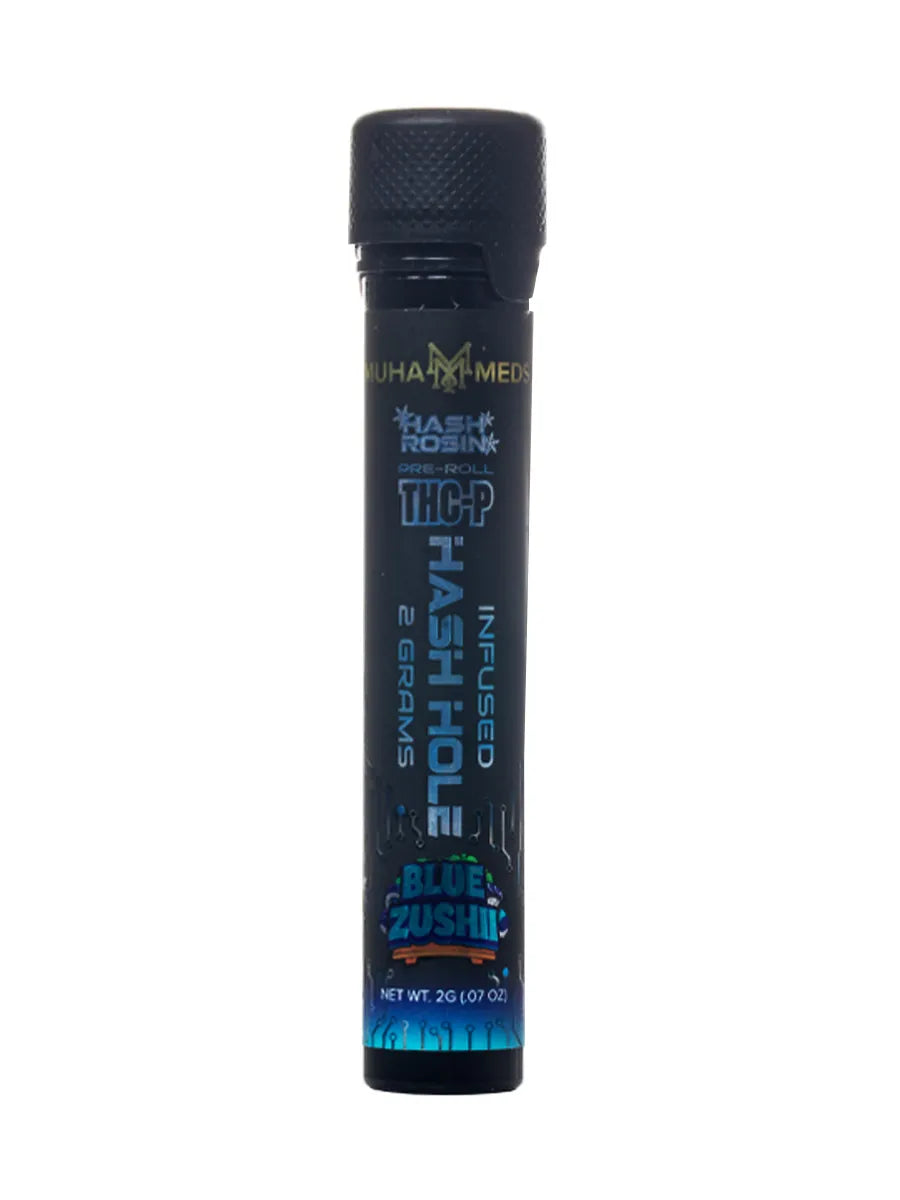 Blue Zushi Muha Meds THCP Infused Hash Hole Pre-Roll 2G Best Sales Price - Pre Rolls
