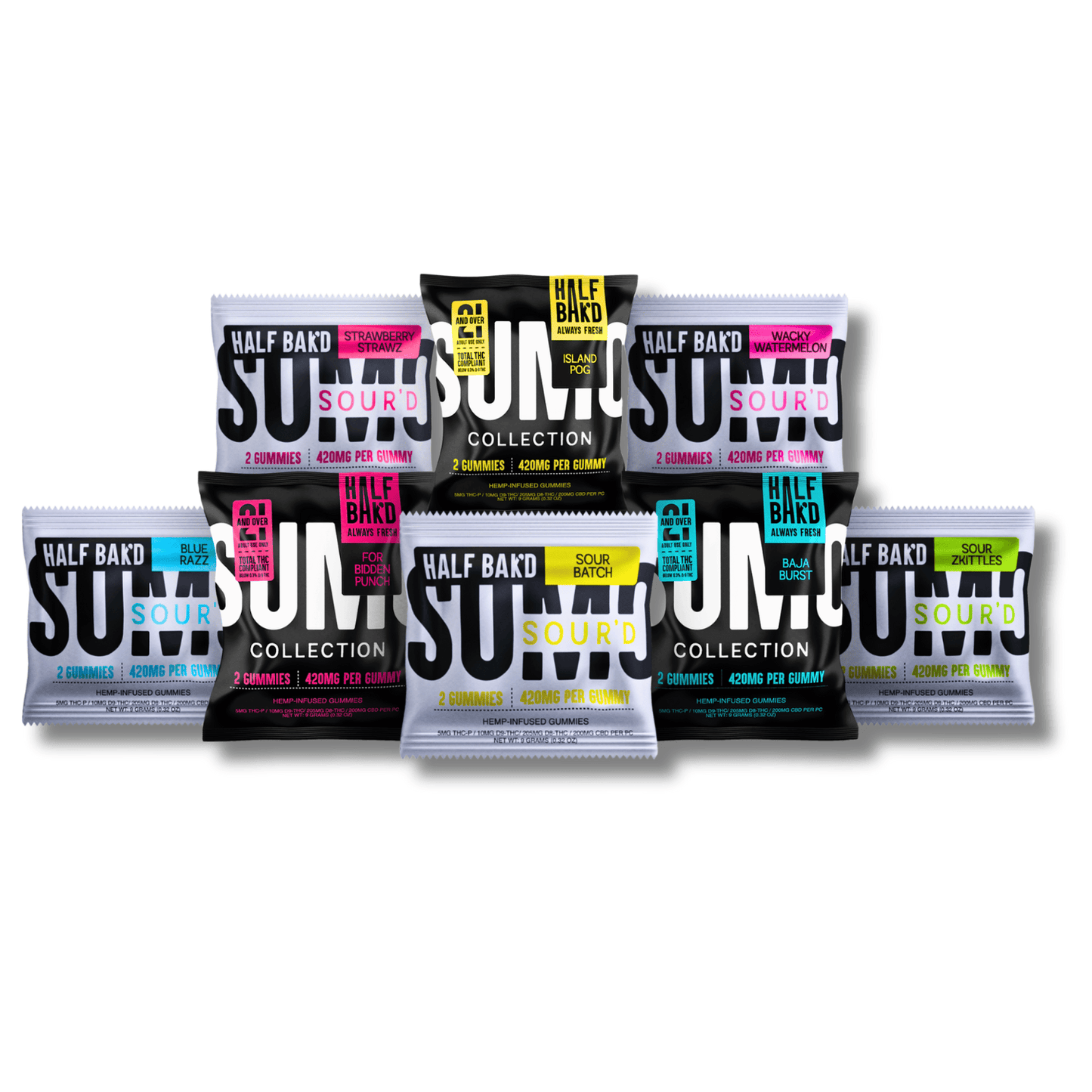 Half Bak’d Build Your Own Minis — SUMO + SOUR’D (2-ct)