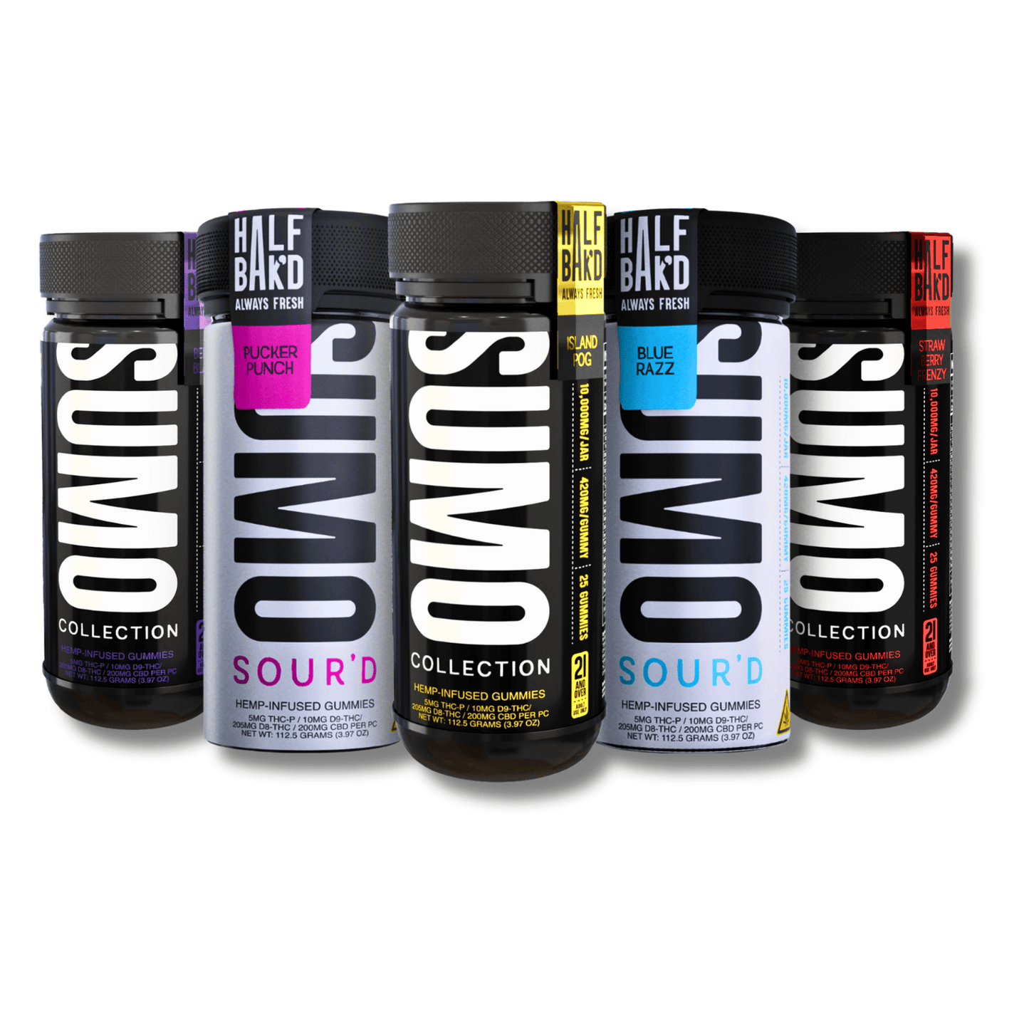 Half Bak’d Build Your Own — SUMO + SOUR’D (25-ct Jars)