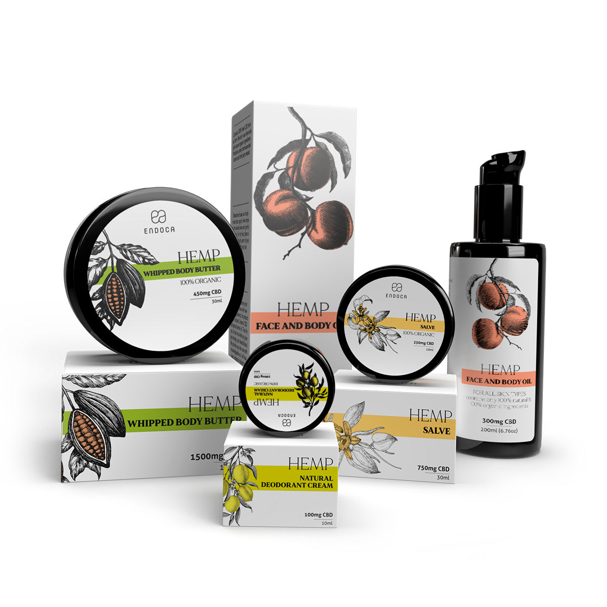 Endoca CBD Skincare Bundle