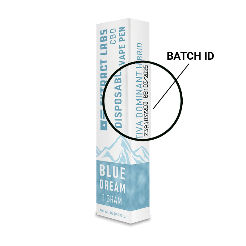 Extract Labs CBD Disposable Vape | Blue Dream