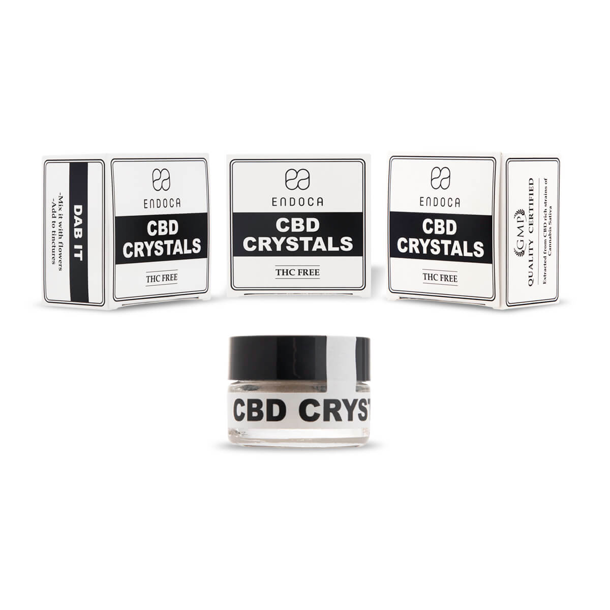 Endoca CBD CRYSTAL 1000MG 99% PURE