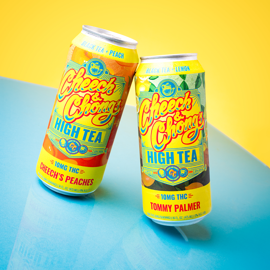 Cheech and Chong's High Teas THC Infused Iced Tea - Cheech’s Peaches (10MG)