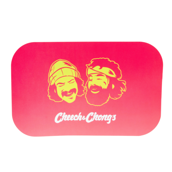 C&C Metal Rolling Tray - Red Faces