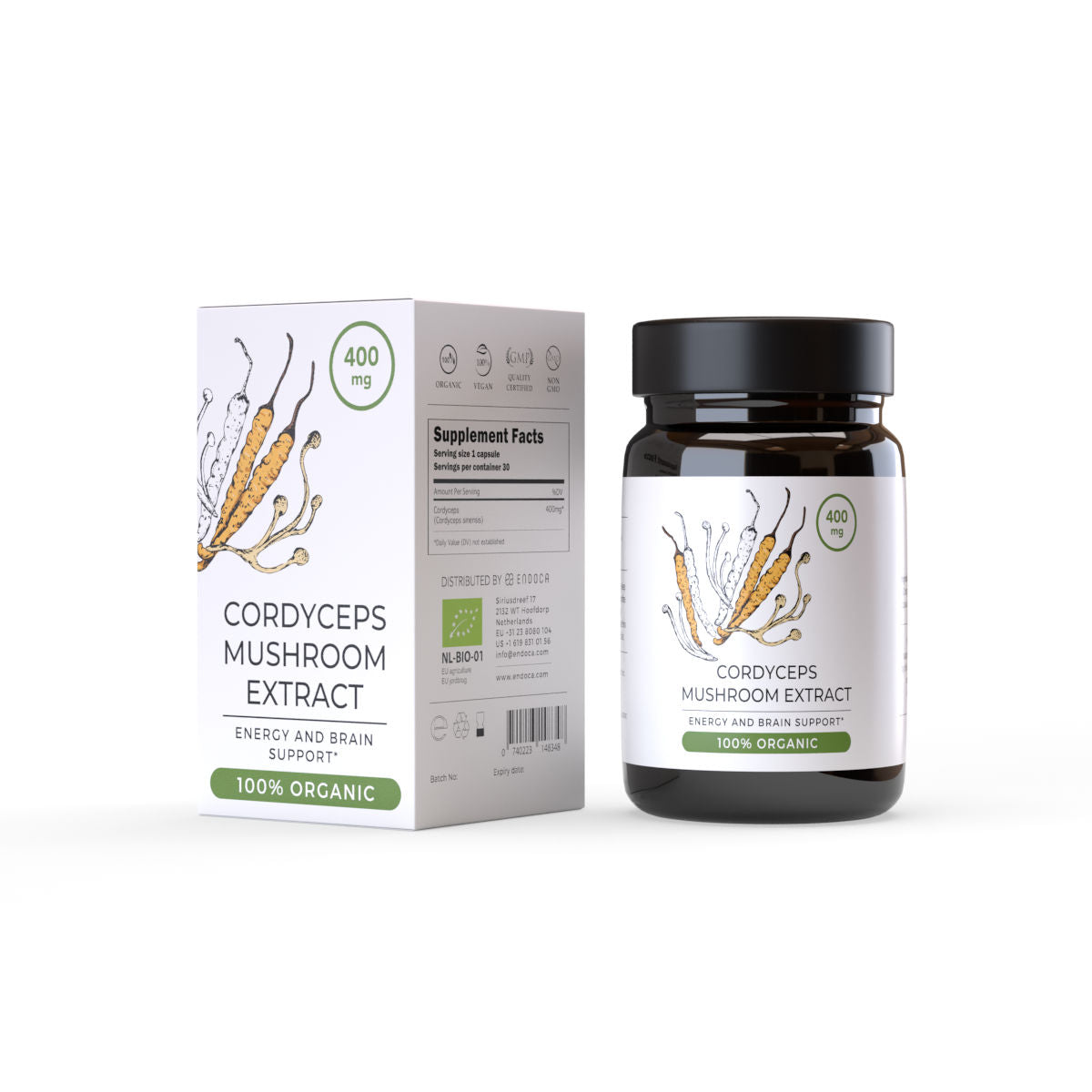 Endoca Cordyceps Mushroom Extract
