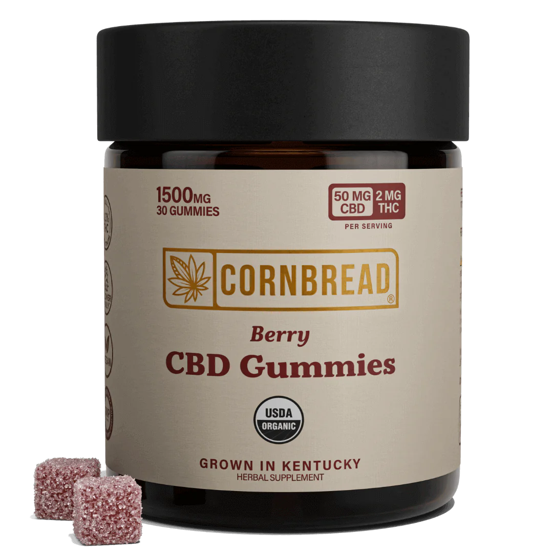 Cornbread Berry CBD Gummies 1500mg Best Sales Price - Gummies