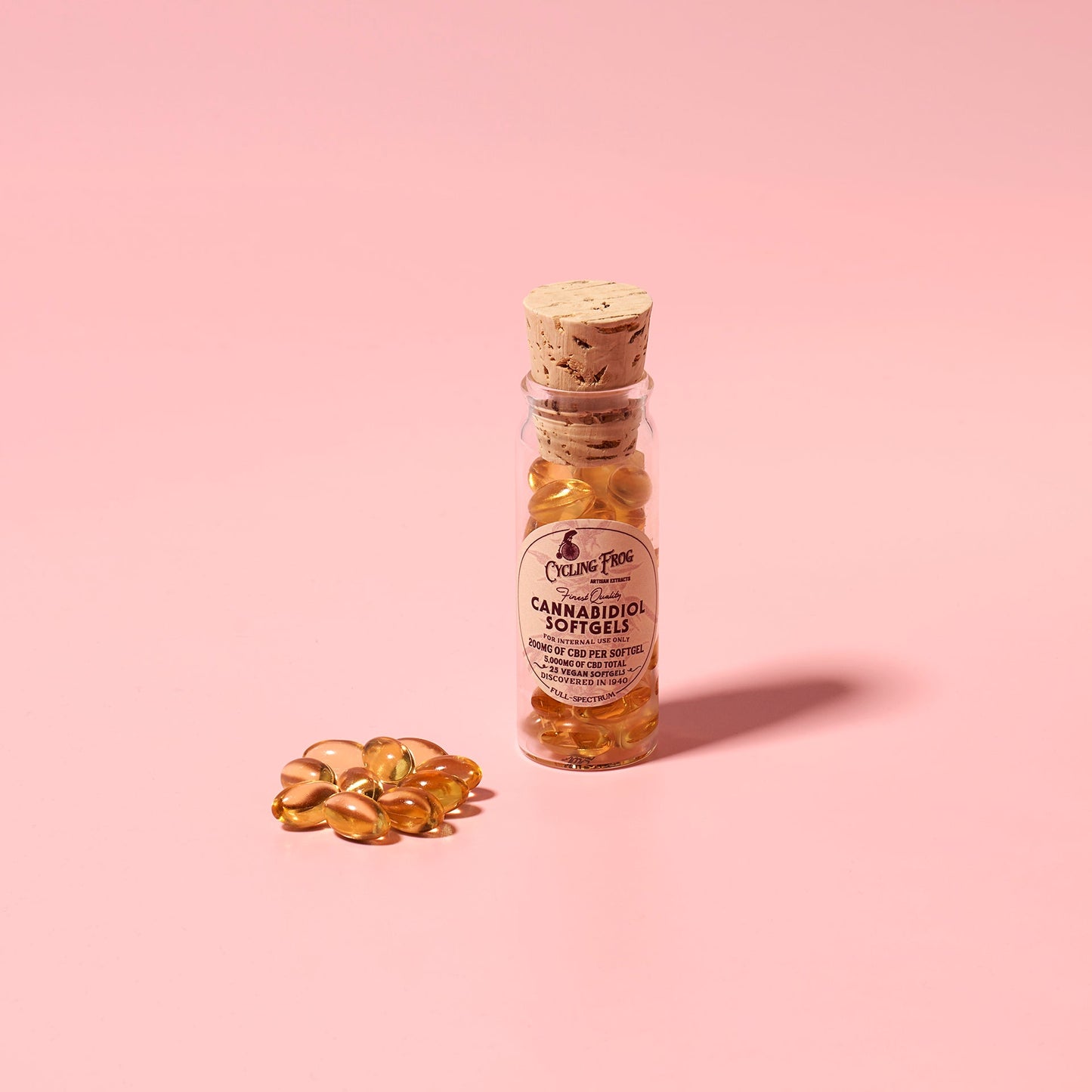 Cycling Frog CBD Softgels