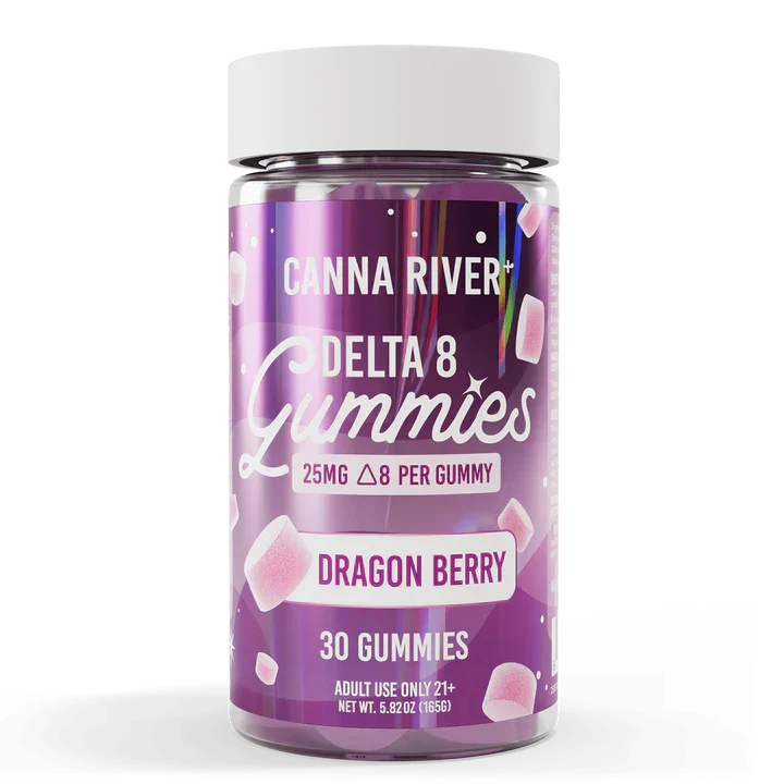 Delta 8 THC Gummies – Dragon Berry – Canna River