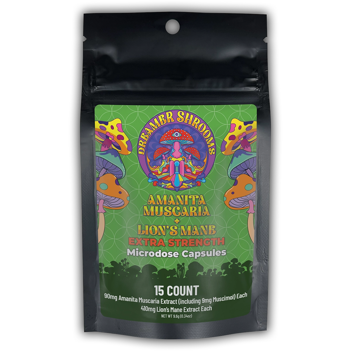 Amanita Muscaria Extract + Lion’s Mane Capsules