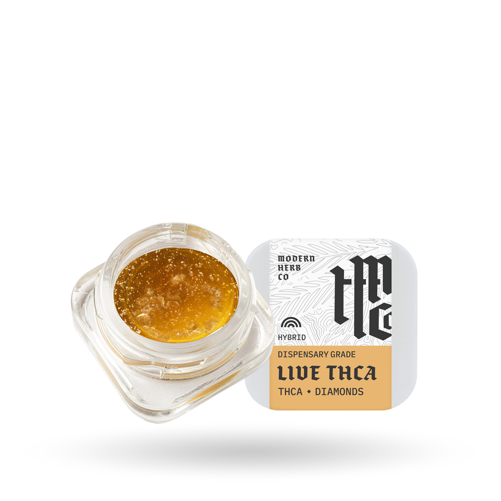 The Hemp Collect THCa Live Resin Diamonds Dab: Rainbow Runtz (Hybrid) – 2g