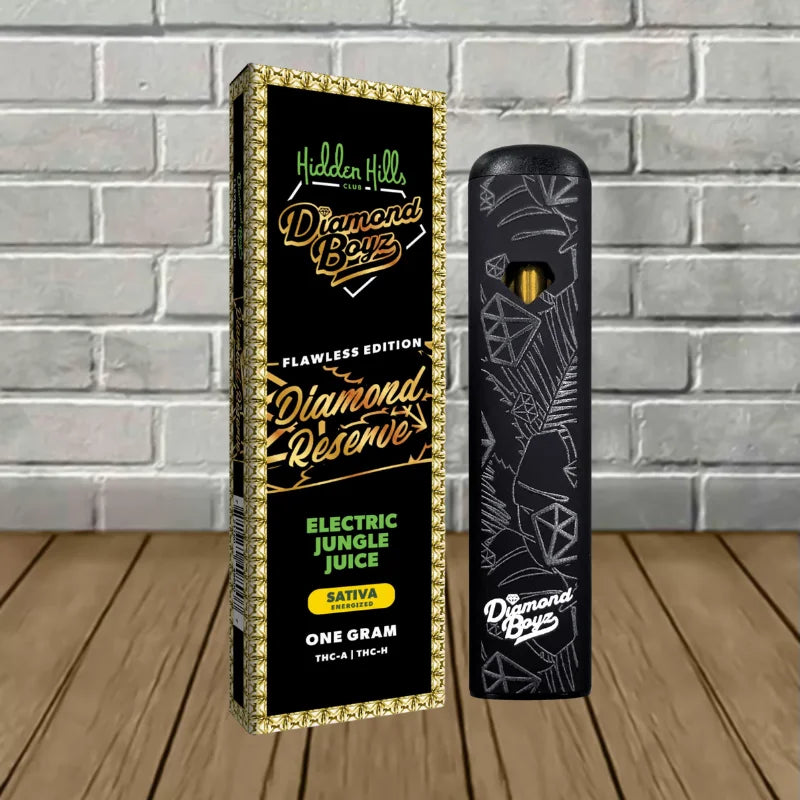 Hidden Hills X Diamond Boyz Diamond Reserve THCa + THCh Disposable 1g