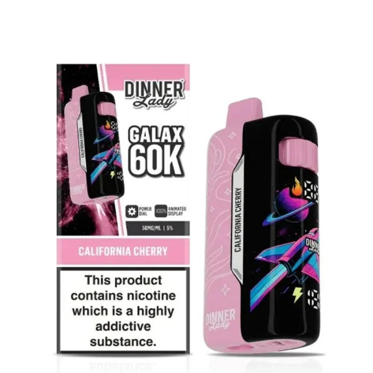 Dinner Lady Galax Disposable (60000 Puffs)