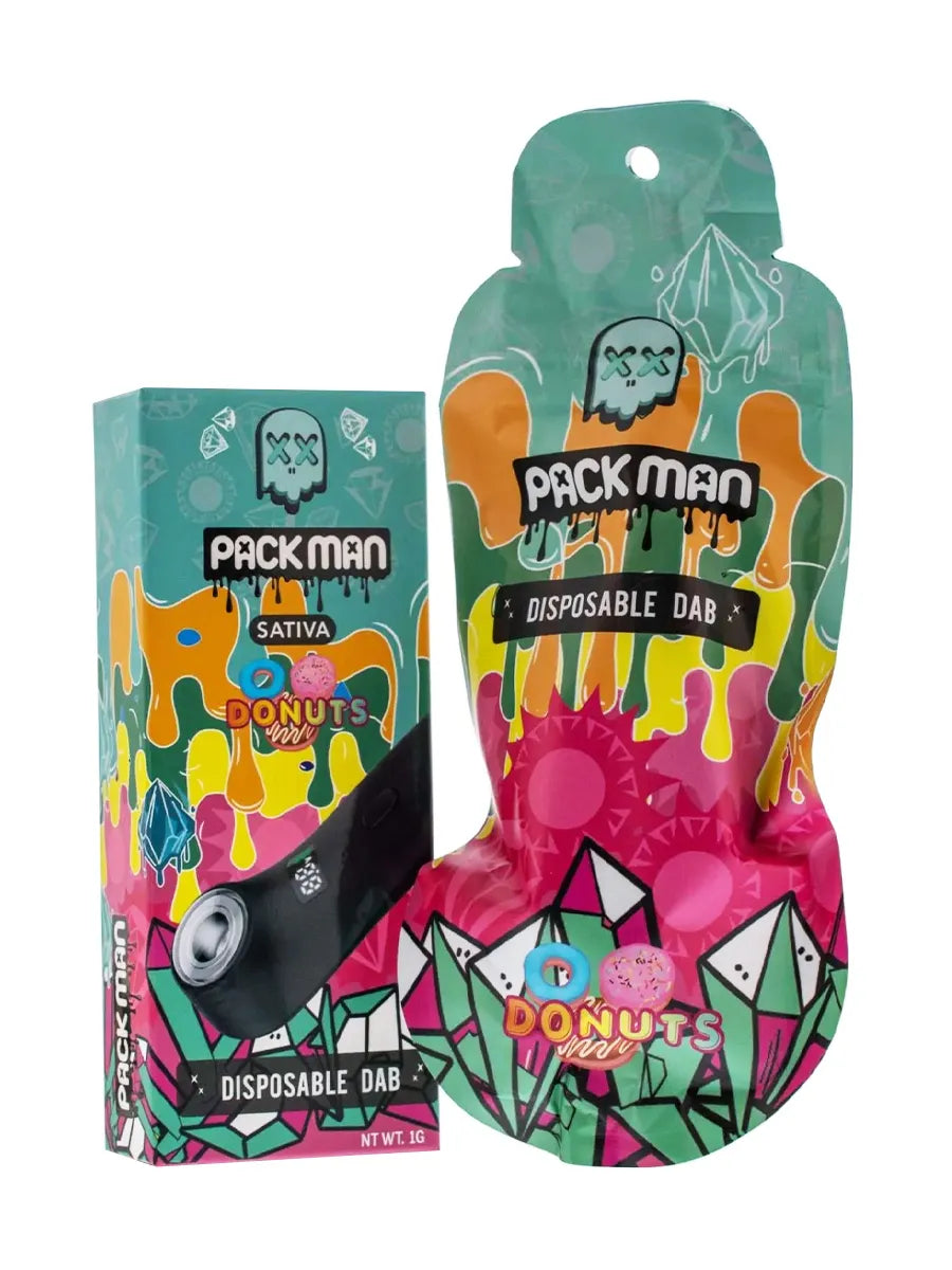 Donuts Pack Man THCA Disposable Dab 1G