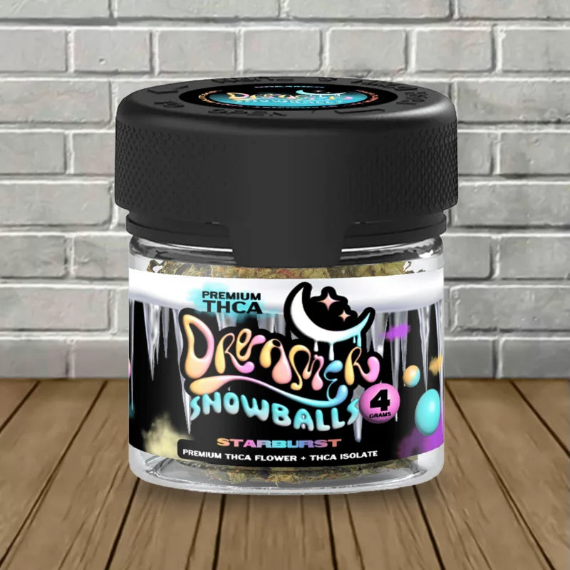 Dreamer Snowballs THCa Isolate Flower 4g