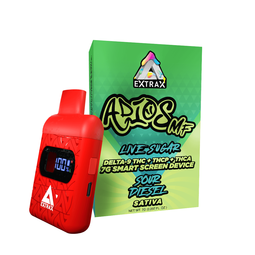 Binoid THCA + Delta-9P 6 Gram Disposable Live Sugar Adios – Extrax