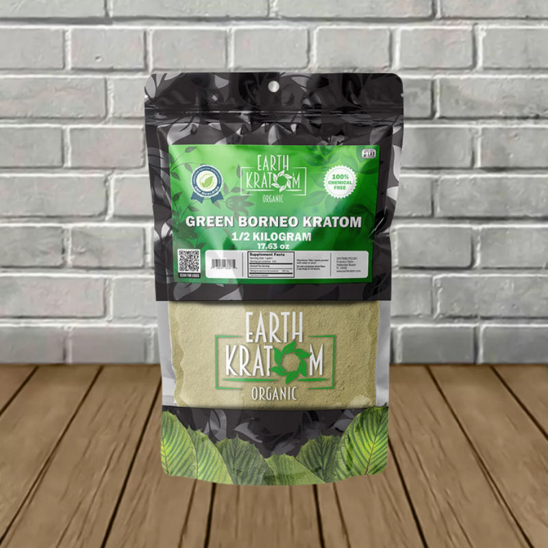 Earth Kratom Green Borneo Powder