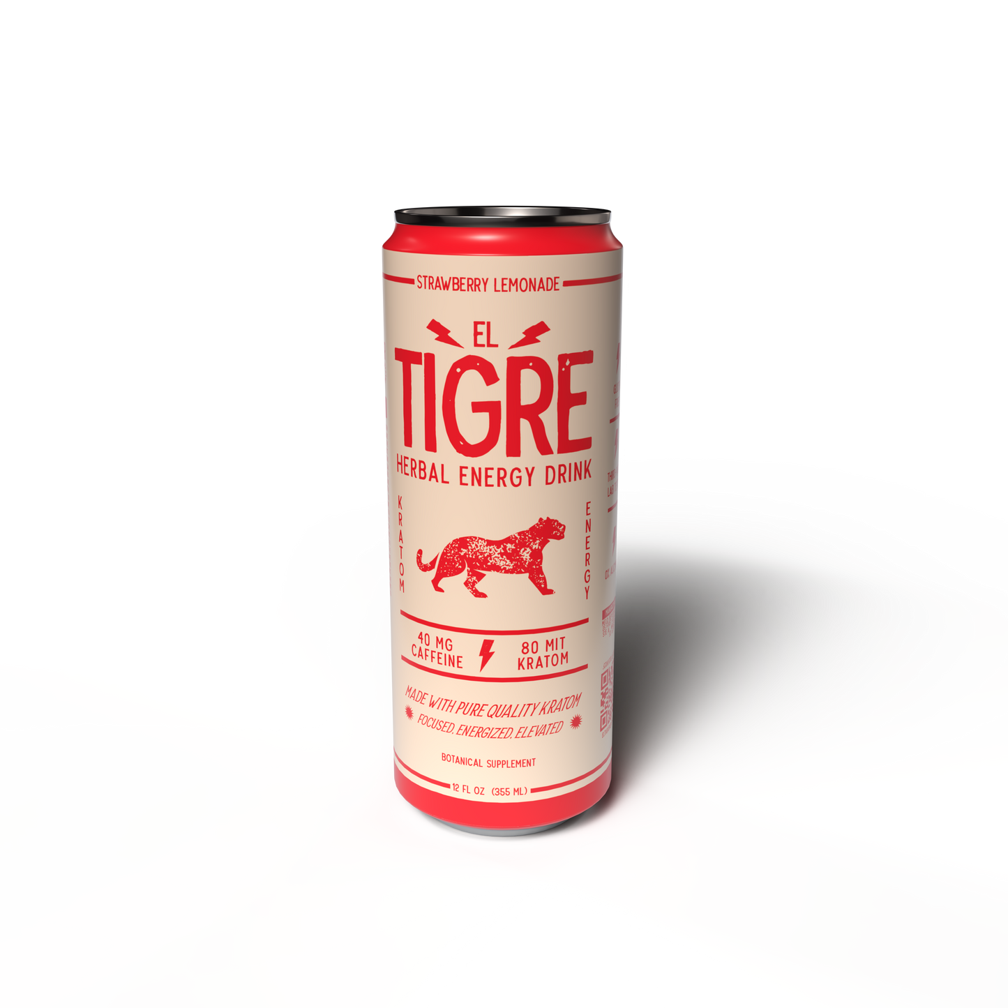 Just Kratom Kratom Strawberry Lemonade Energy Drink