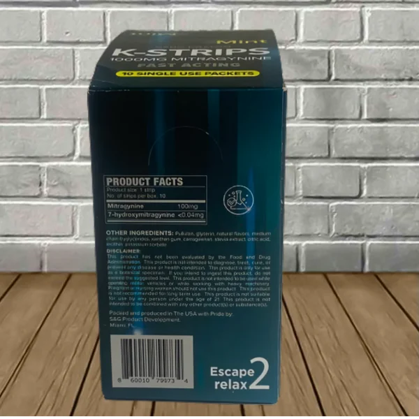 Escape 2 Relax Kratom K-Strips 1000mg Best Sales Price - Gummies