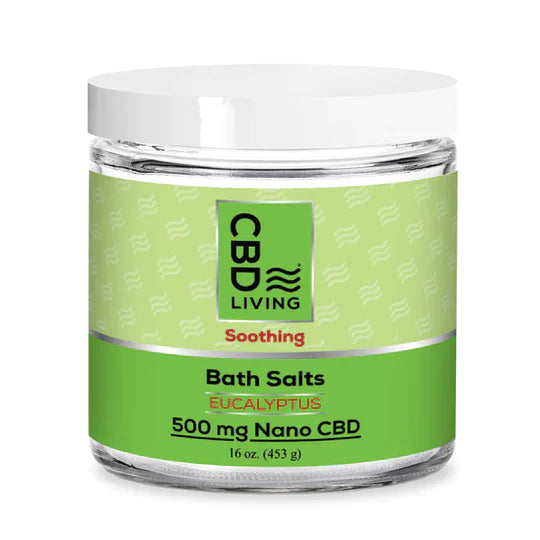 CBD Living | CBD Bath Salt - 500mg Best Sales Price - Topicals