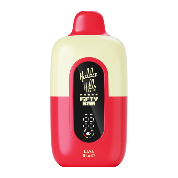 Hidden Hills X Fifty Bar Lava Blast Disposable Vape | From $9.95