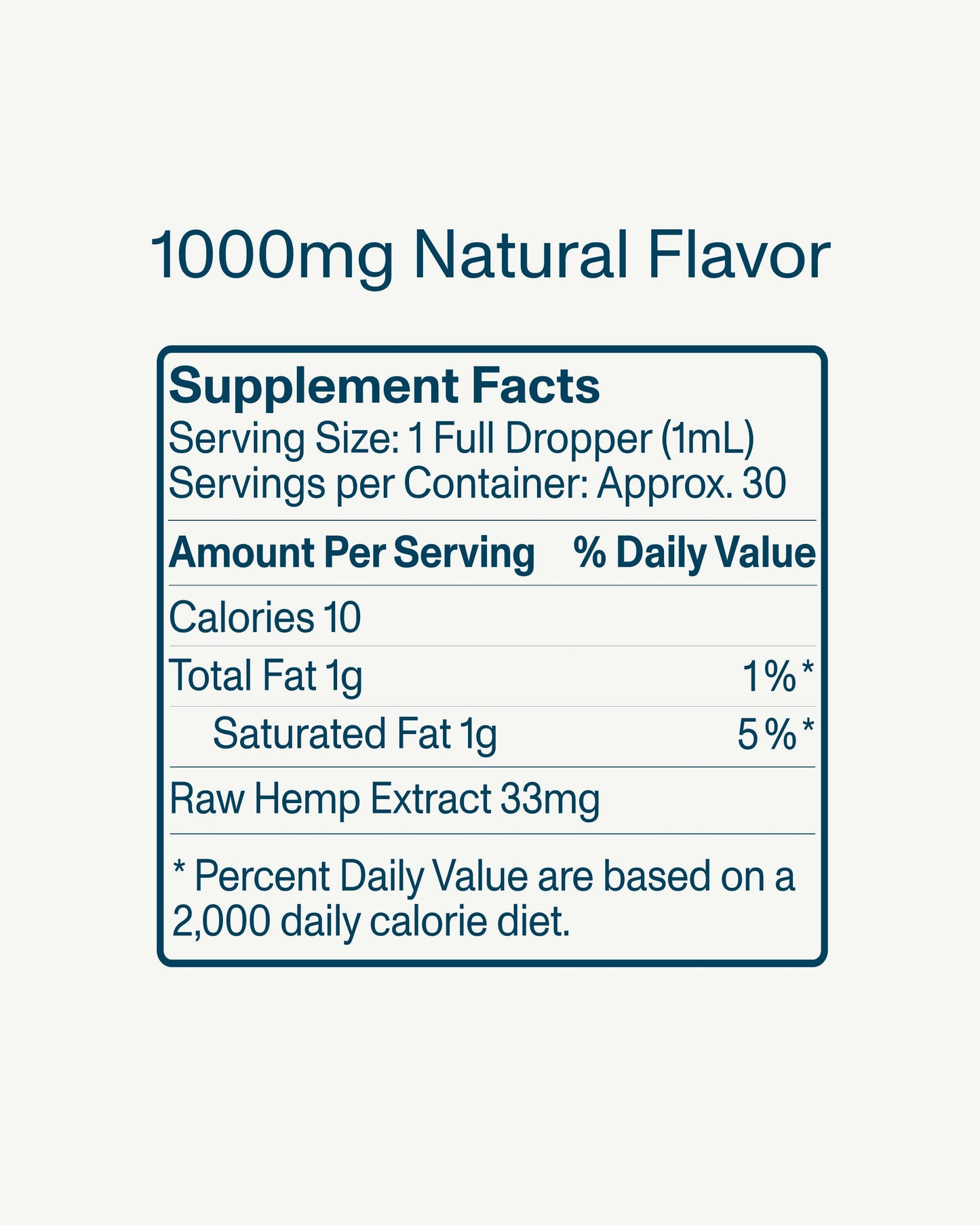 FOCL Daily Calm Broad Spectrum Drops - 1000mg Variety Pack
